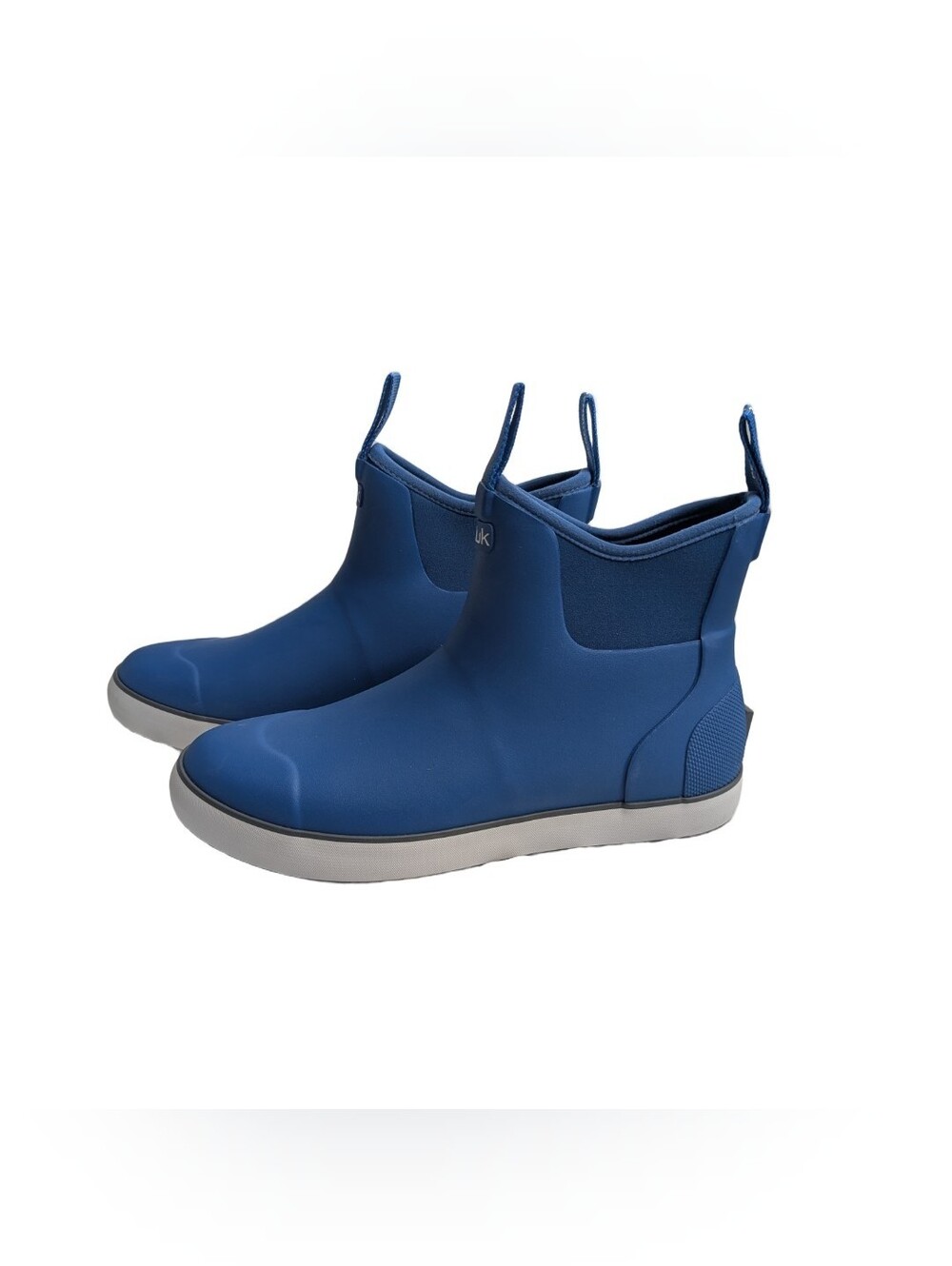 HUK Fishing Deck Boot Rogue Wave Blue Slip Resistant Excellent Size 11